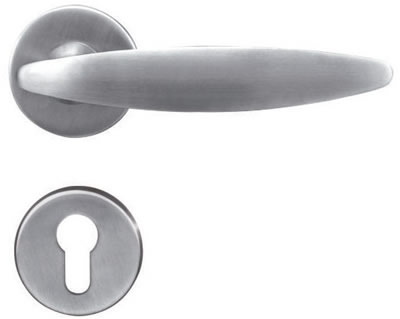 Solid Stainless Steel Lever Handle